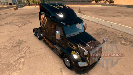 Perbilt 579 Rogue and Genie skin for American Truck Simulator