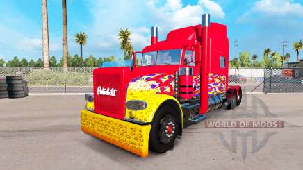 Skin Pick-up truck for the Peterbilt 389 for American Truck Simulator