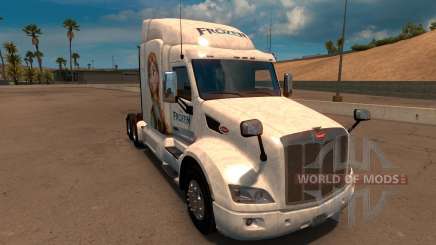 Frozen skin for Peterbilt 579 for American Truck Simulator