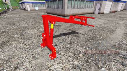 Rear mounted front loader for Farming Simulator 2015