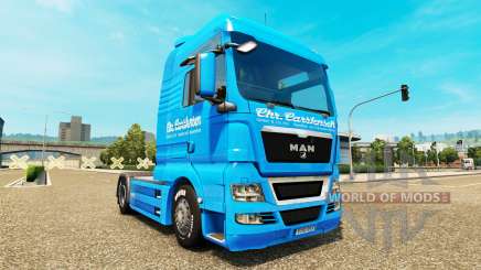 Carstensen skin for MAN truck for Euro Truck Simulator 2