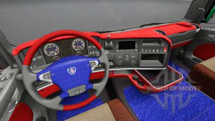 Interior from Scania Leda for Euro Truck Simulator 2