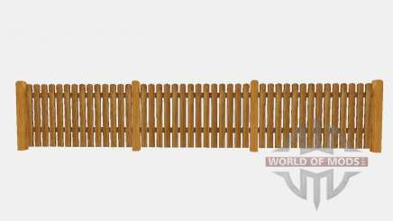 Wooden fence for Farming Simulator 2015