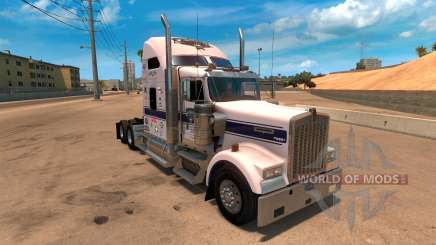 Скин Uncle D Logistics для Kenworth W900 for American Truck Simulator