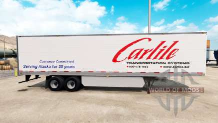 Carlile skin for trailer for American Truck Simulator