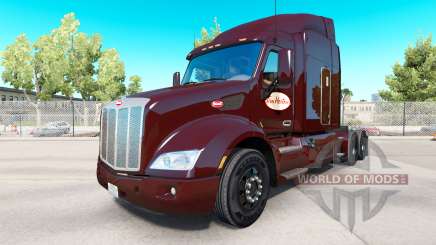 Tim Hortons skin for Peterbilt and Kenworth trucks for American Truck Simulator