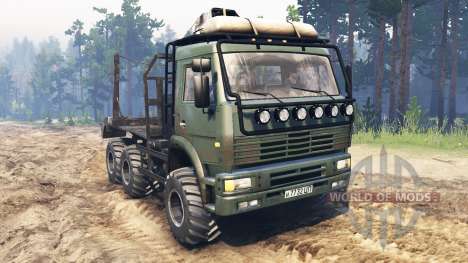KamAZ-6522 for Spin Tires