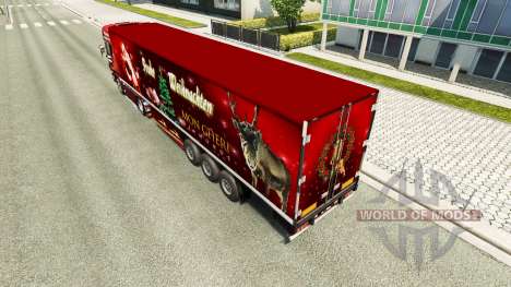 Christmas skin for Scania truck for Euro Truck Simulator 2