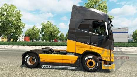 MHE skin for Volvo truck for Euro Truck Simulator 2