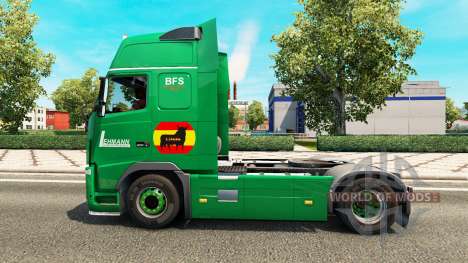 Lehmann skin for Volvo truck for Euro Truck Simulator 2