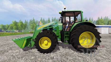 John Deere 7530 Premium v2.2 for Farming Simulator 2015