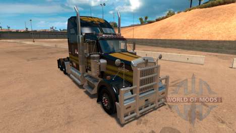 Kenworth W900 Golden Firebird Skin for American Truck Simulator