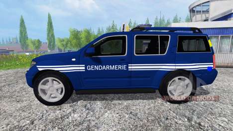 Nissan Pathfinder Gendarmerie for Farming Simulator 2015