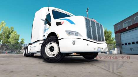 Skin Wallmart for truck Peterbilt for American Truck Simulator