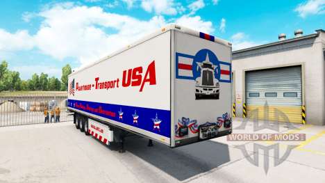Powerhouse Transport semi-trailer USA for American Truck Simulator