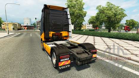 MHE skin for Volvo truck for Euro Truck Simulator 2