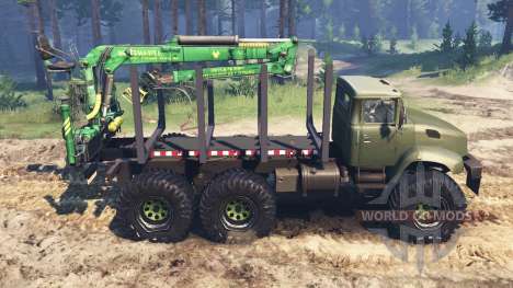 The KrAZ B18.1 Turbo [03.03.16] for Spin Tires