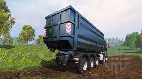 MAN TGS [container truck] v1.6.3 for Farming Simulator 2015