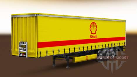 Skins of real companies for semi-trailers for Euro Truck Simulator 2