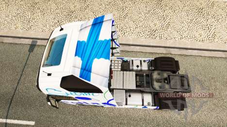 Itella skin for Volvo truck for Euro Truck Simulator 2