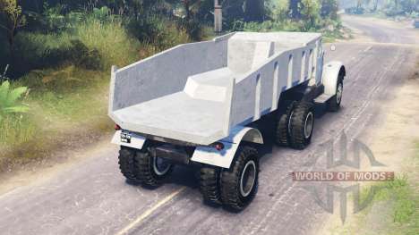 MAZ-200 for Spin Tires