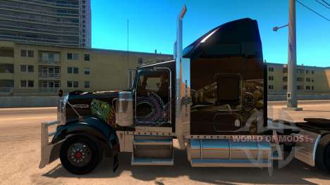Kenworth W900 Mexico Skin v 2.0 for American Truck Simulator
