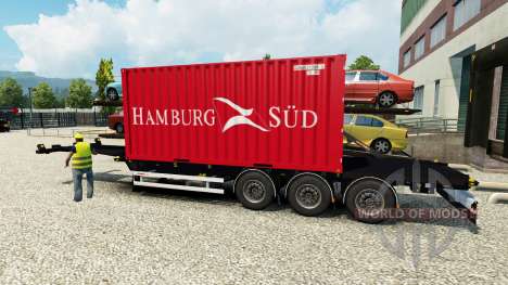 Semi container ships for Euro Truck Simulator 2
