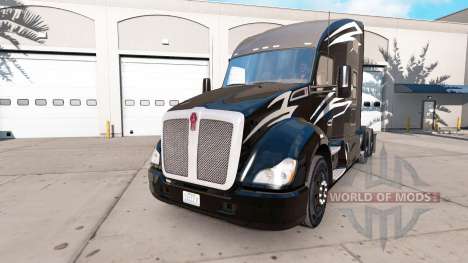 Skin Worlds Best on a Kenworth tractor for American Truck Simulator