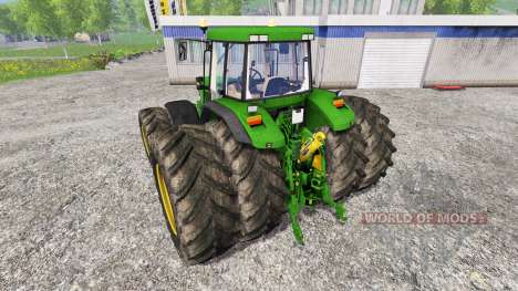 John Deere 7810 v2.1 for Farming Simulator 2015