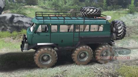 UAZ-3309 6x6 [03.03.16] for Spin Tires