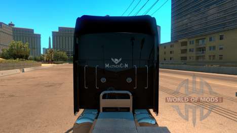 Kenworth W900 Guns and Roses Skin for American Truck Simulator