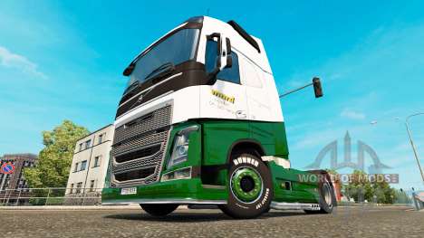 Marti skin for Volvo truck for Euro Truck Simulator 2