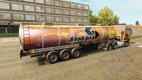 Rusty skins for trailers for Euro Truck Simulator 2