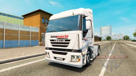 Skin Intermarket on the truck Iveco for Euro Truck Simulator 2