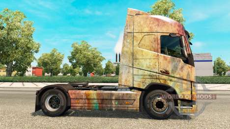 Skin on the Nebula Grunge Volvo trucks for Euro Truck Simulator 2