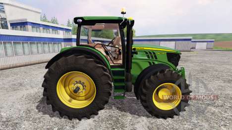 John Deere 6210R v2.1 for Farming Simulator 2015