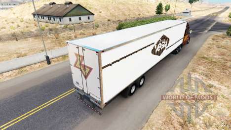 Skin Las Vegas for the semi-trailer for American Truck Simulator