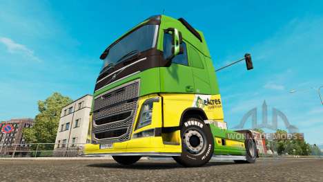 EAcres skin for Volvo truck for Euro Truck Simulator 2