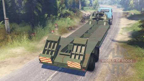 MAZ-500 for Spin Tires