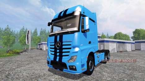 Mercedes-Benz Actros 2014 v2.0 for Farming Simulator 2015