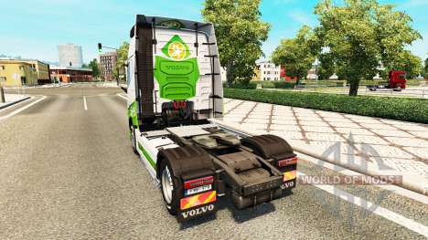 EAcres skin v1.1 tractor Volvo for Euro Truck Simulator 2