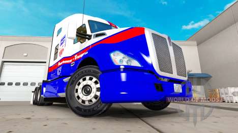 Powerhouse Transport skin for Kenworth tractor for American Truck Simulator