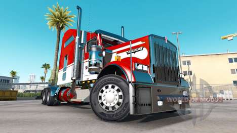 The skin Army on the truck Kenworth W900 for American Truck Simulator