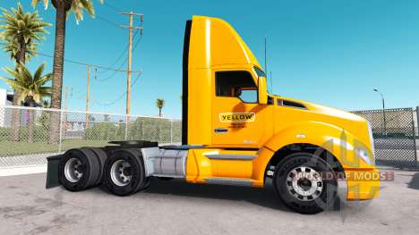 Skin Yellow Corp. on the truck Kenworth for American Truck Simulator