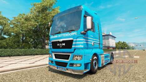 Skin Detten Johann Dorfer v1.1 for the tractor M for Euro Truck Simulator 2