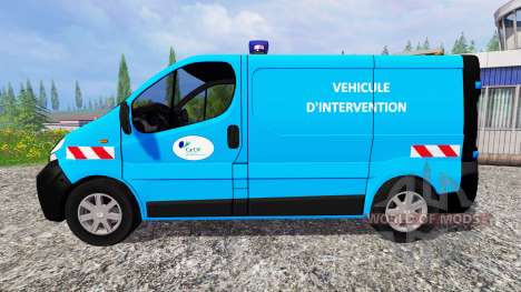 Renault Trafic [urgence gaz] v2.0 for Farming Simulator 2015