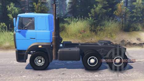 MAZ-6422 for Spin Tires
