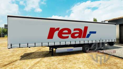 A collection of skins for semi-trailers for Euro Truck Simulator 2