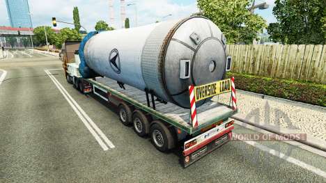 Semi pressure vessel for Euro Truck Simulator 2