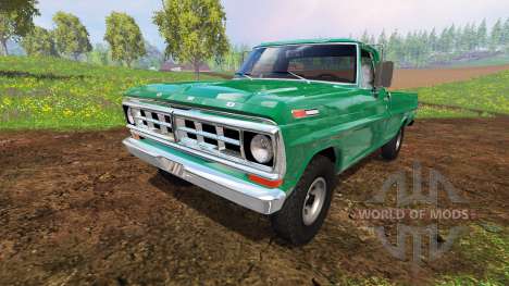 Ford F-100 1970 4x4 for Farming Simulator 2015